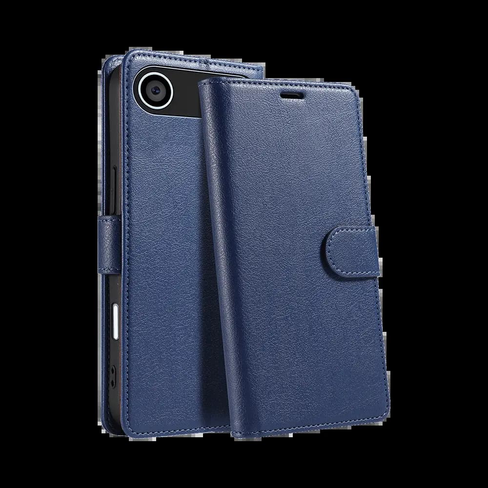 Housse folio anti-RFID iPhone Air – PROTECT IP011 Marron - Vue 2