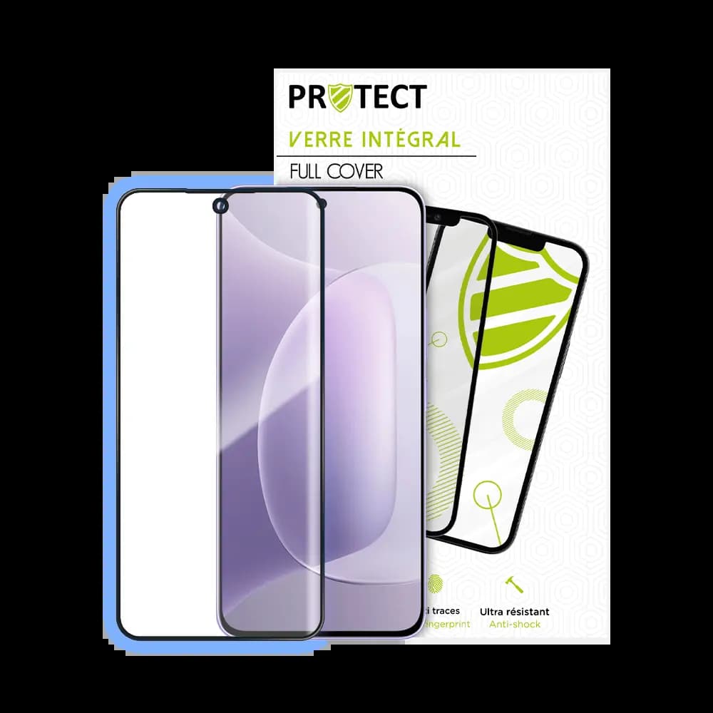 Verre trempé intégral 5D 9H – protection écran Honor 300 – PROTECT Noir - Vue 2