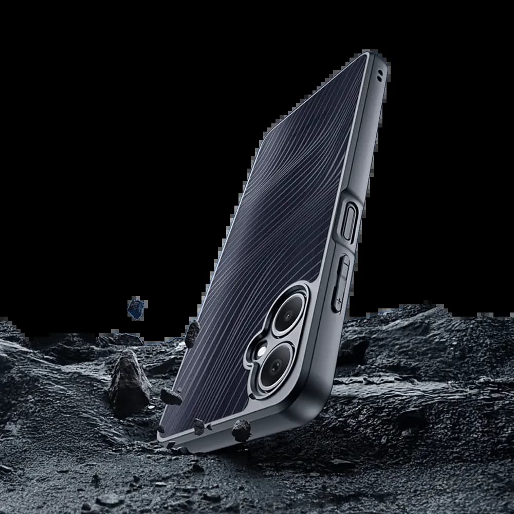 Coque anti-chocs finition mate – Samsung Galaxy A06 – Dux Ducis Aimo Noir - Vue 4