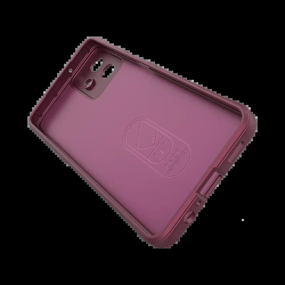 Coque de protection antichoc renforcée – Samsung Galaxy A07 4G – PROTECT IX008 Prune - Vue 4