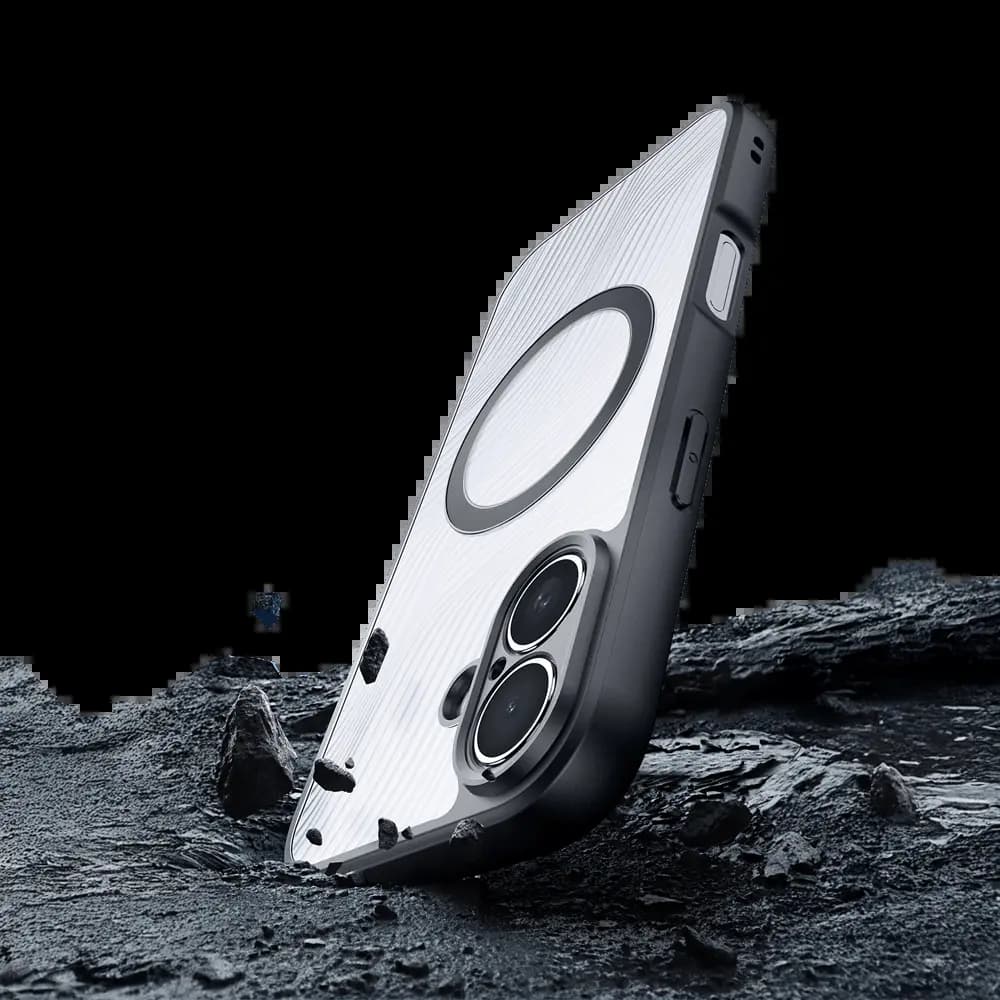 Coque MagSafe anti-chocs – iPhone 17 – Dux Ducis Aimo Mag Noir - Vue 4