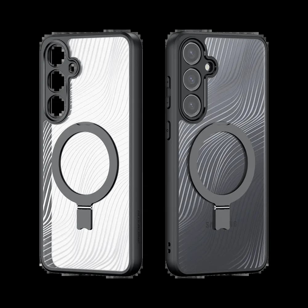Coque MagSafe avec support – Samsung Galaxy S24+ 5G – Dux Ducis Aimo Mag Noir - Vue 2