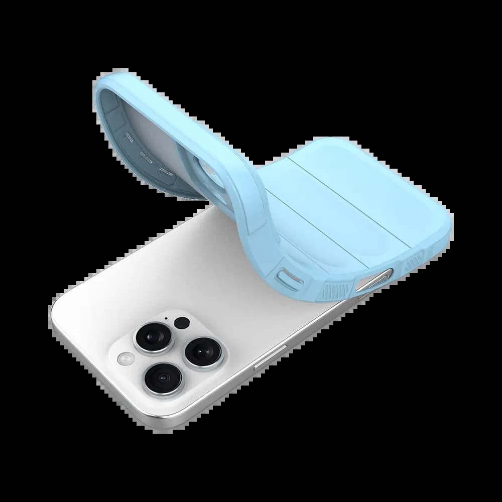 Coque de protection antichoc renforcée – Apple iPhone 16 Pro Max – PROTECT IX008 Bleu Clair - Vue 3