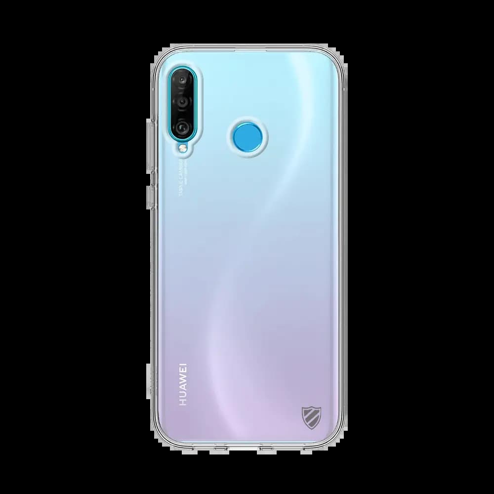 Coque silicone Huawei P30 PROTECT - Transparent - Vue 2
