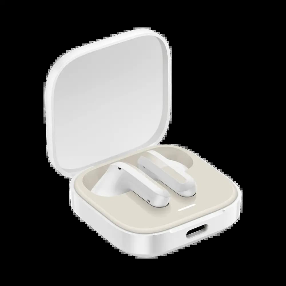 Écouteurs Bluetooth Xiaomi Redmi Buds 6 Active - réduction de bruit & charge rapide - Blanc - Vue 4