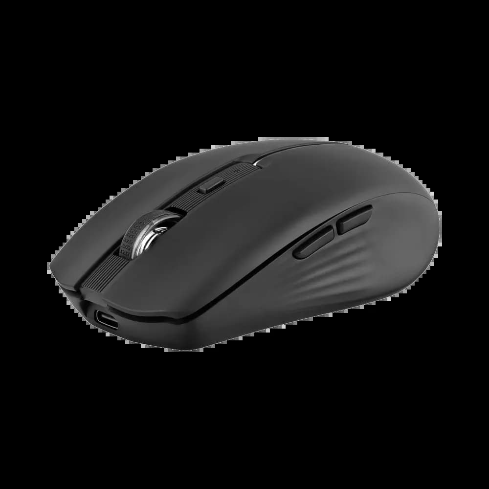 Souris sans fil T'nb Dual Connect rechargeable (Bluetooth + USB) - Noir
