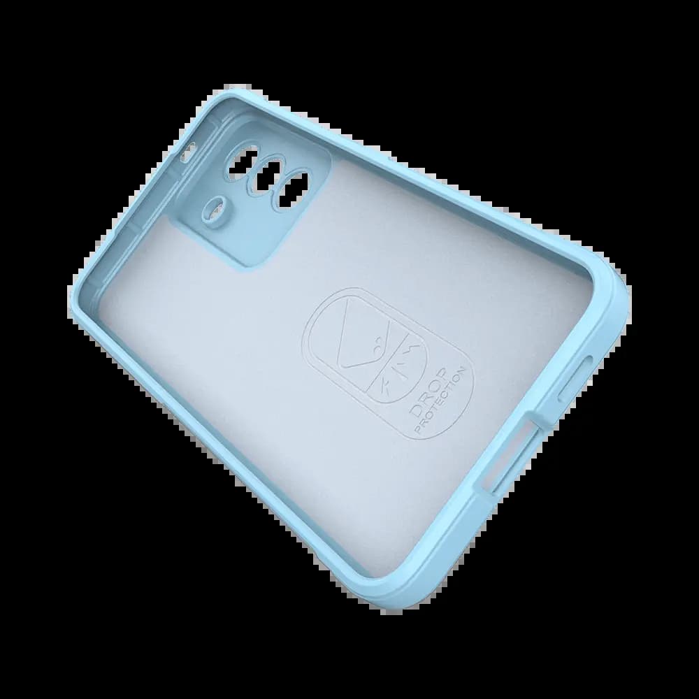 Coque de protection Samsung Galaxy A37 5G antichoc renforcée - PROTECT IX008 Bleu Clair - Vue 4