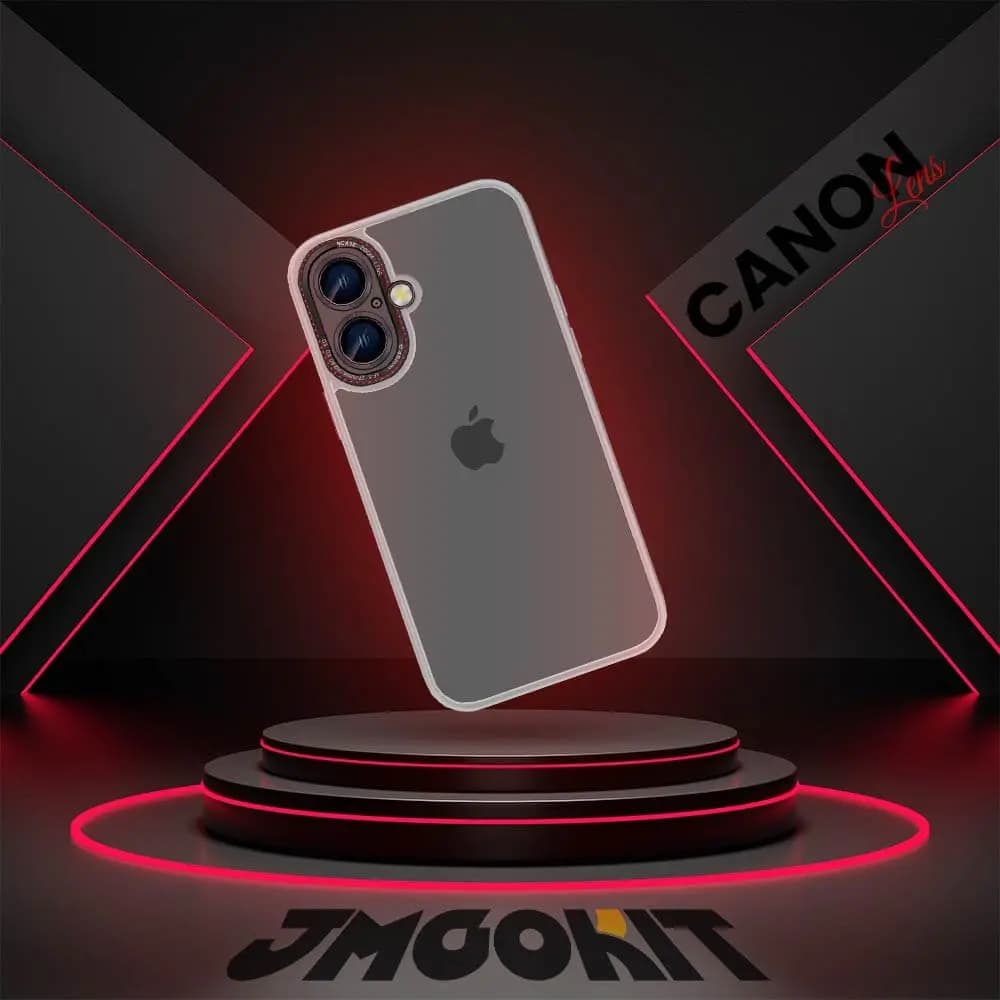 Coque de Protection Canon Lens JMGOKIT pour Apple iPhone 17 Transparent - Vue 2