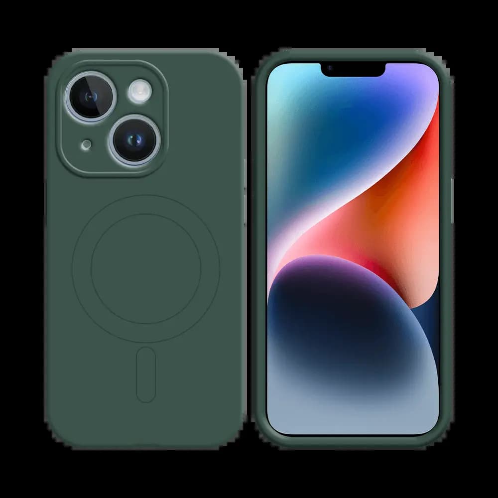 Coque de Protection PROTECT pour Apple iPhone 14 Plus MagSafe Vert Foncé