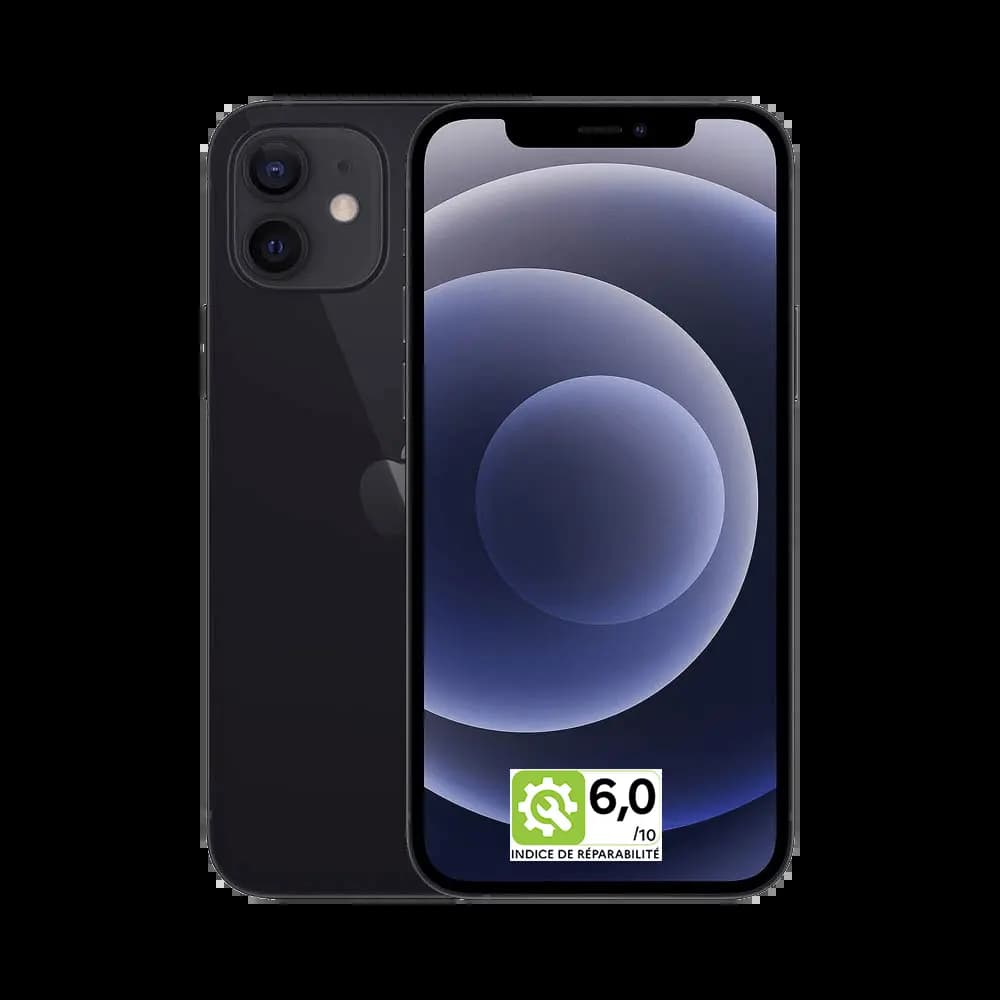 Smartphone occasion iPhone 12 64Go - Noir
