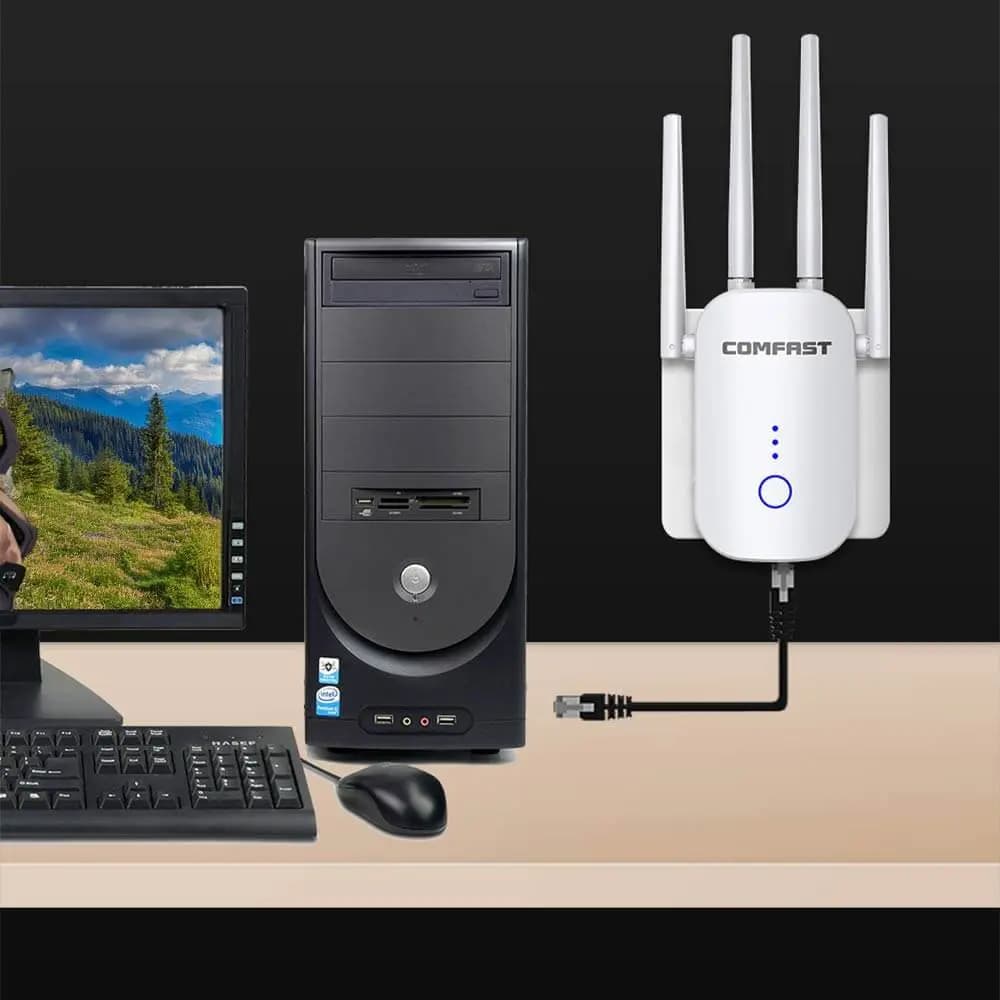Répéteur Wifi Comfast (1200 Mbps) - Vue 6