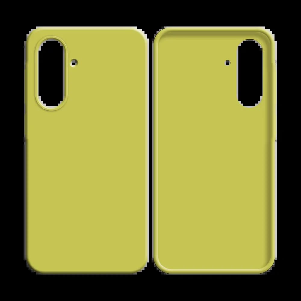 Coque silicone Samsung Galaxy A36 5G / A56 5G - Jaune - Vue 2
