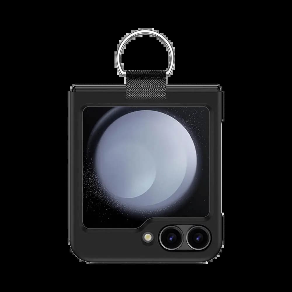 Coque de Protection avec Anneau Z-FL2 Samsung Galaxy Z Flip 6 5G Noir - Vue 3