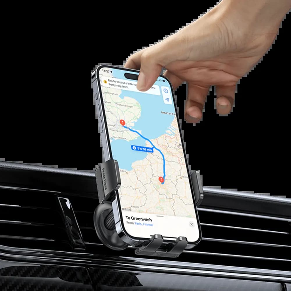 Support smartphone pour voiture Yesido C251 Noir - Vue 3