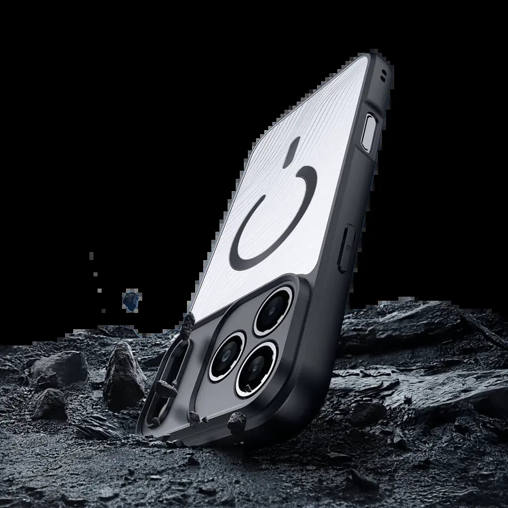 Coque MagSafe anti-chocs – iPhone 17 Pro – Dux Ducis Aimo Mag Noir - Vue 4