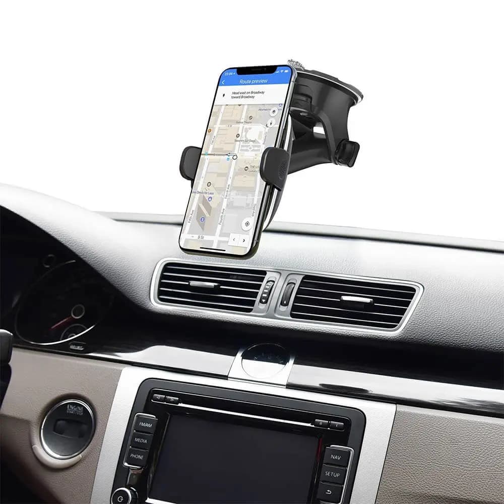 Support Smartphone pour Voiture T'nb avec Bras Téléscopique Noir - Vue 6