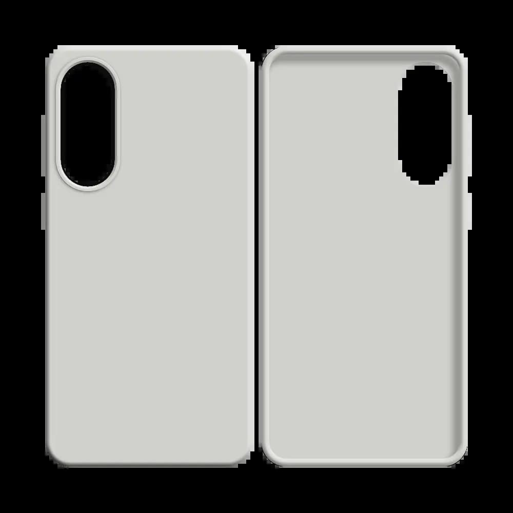 Coque silicone Samsung Galaxy S25 Edge - Blanc - Vue 2