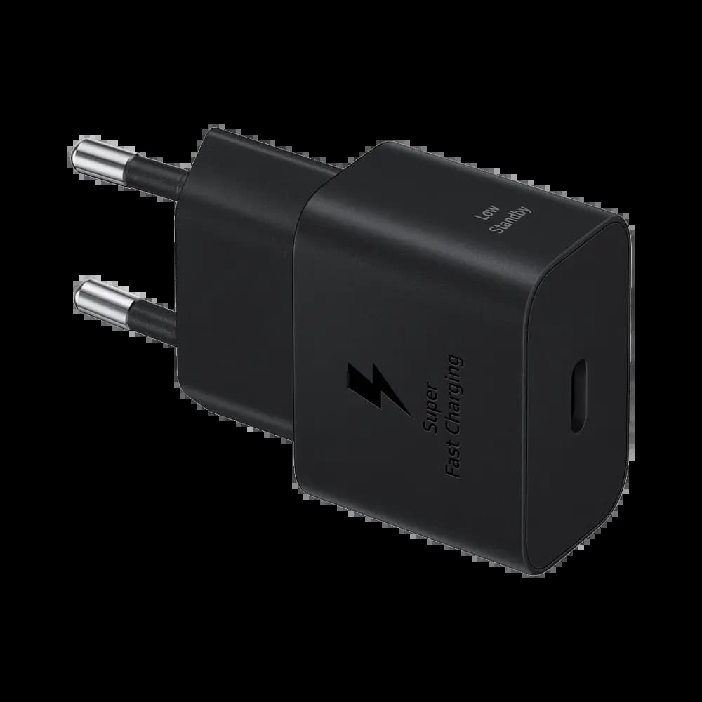 Chargeur secteur USB-C Samsung 25W avec câble USB-C - Noir - Vue 11