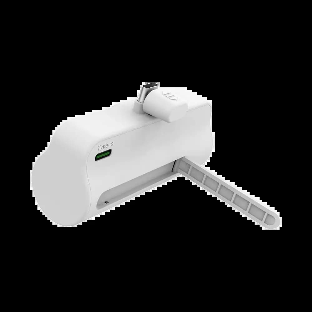 Batterie externe 5000mAh 20W USB-C avec support intégré – T'nb PBUNANO Blanc - Vue 13