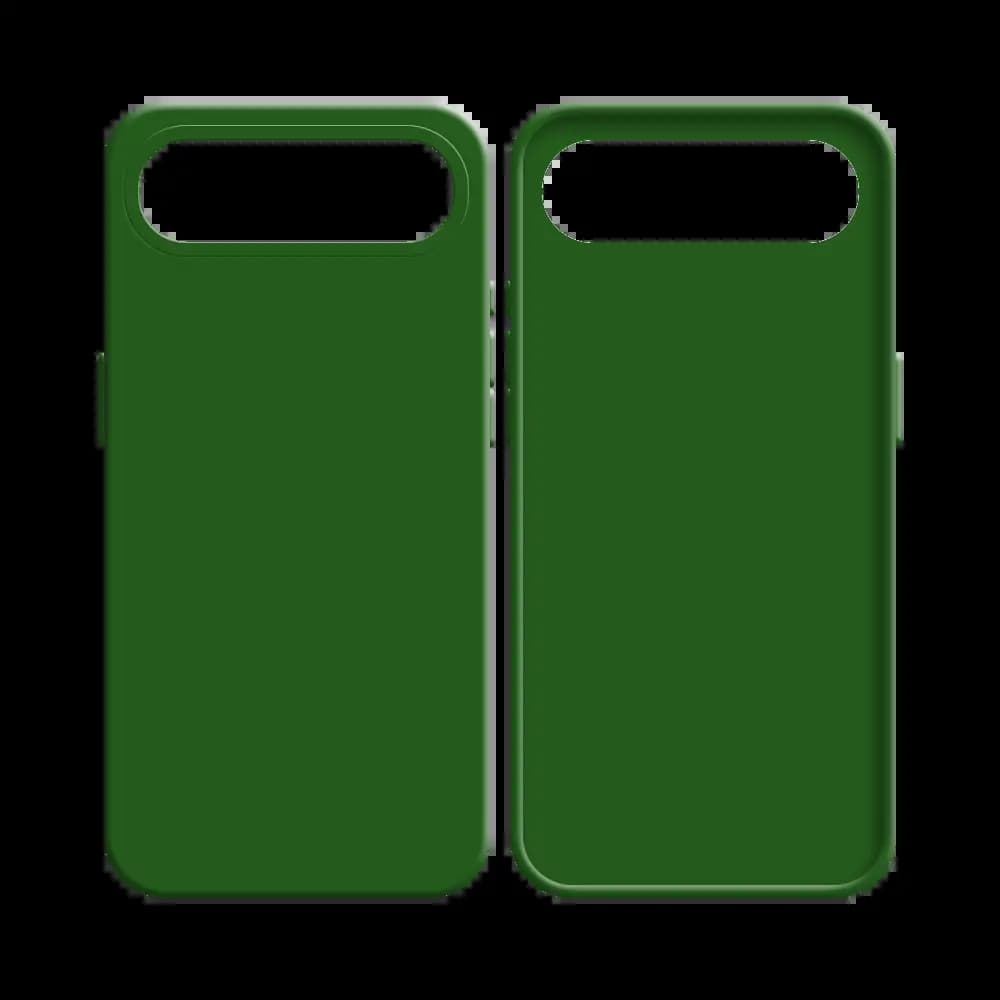 Coque silicone iPhone Air - Vert Foncé - Vue 2