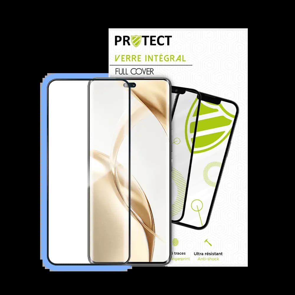 Verre trempé intégral 5D 9H – protection écran Honor 200 Pro – PROTECT Noir - Vue 2