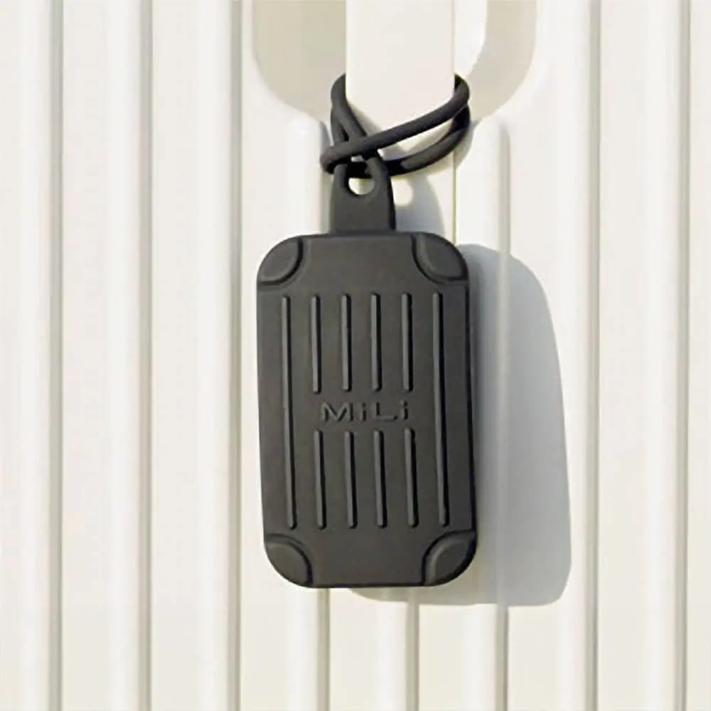 Traceur GPS Bagage MILI MiTag pour iOS Apple Find My - étiquette de voyage intégrée Noir - Vue 3