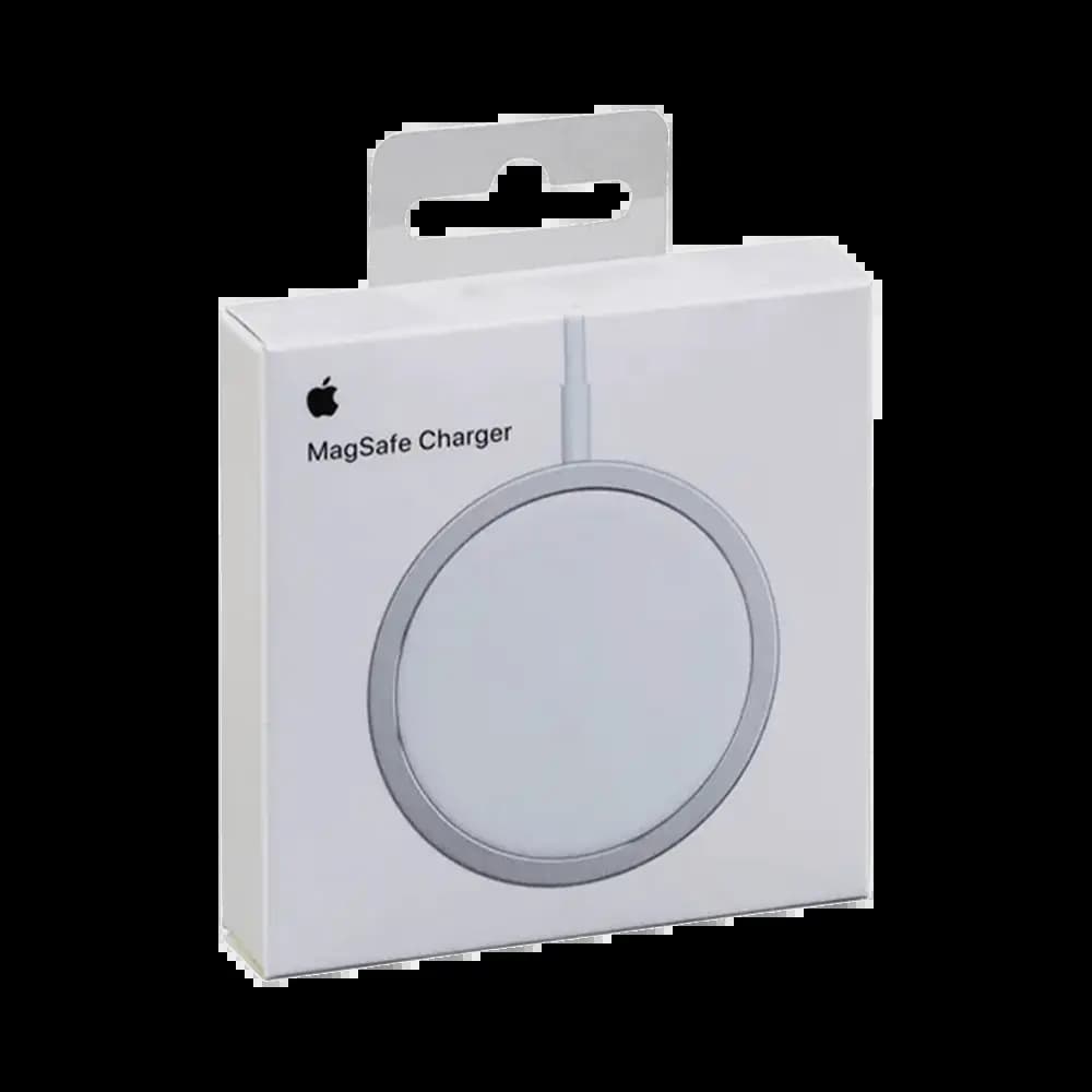 Chargeur MagSafe Apple original - charge sans fil magnétique 15W - Blanc - Vue 4