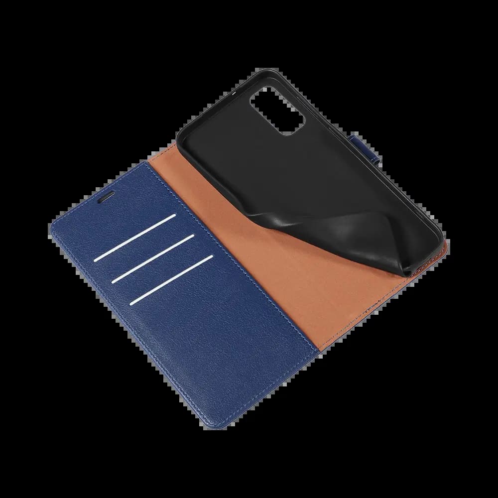 Housse folio anti-RFID Samsung Galaxy S20 – PROTECT IP011 Bleu Marine - Vue 4