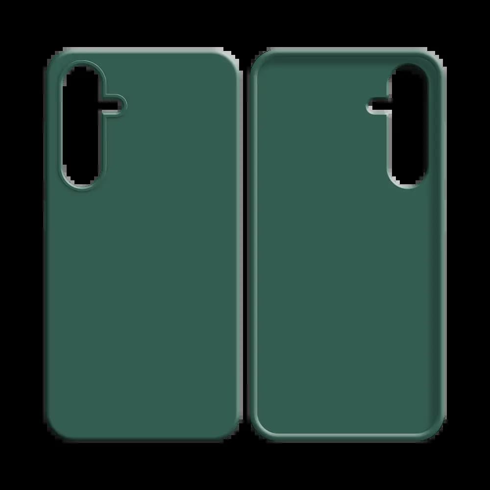 Coque silicone Samsung Galaxy A16 - Vert Foncé - Vue 2
