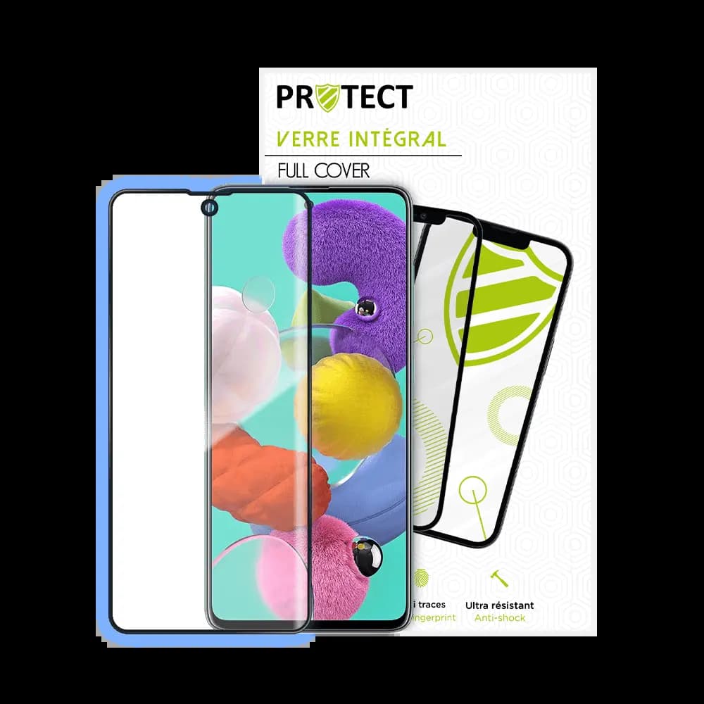 Verre trempé intégral 5D 9H – protection écran compatible Samsung Galaxy A51 / S20 FE 5G / S20 FE 4G – PROTECT Noir - Vue 2