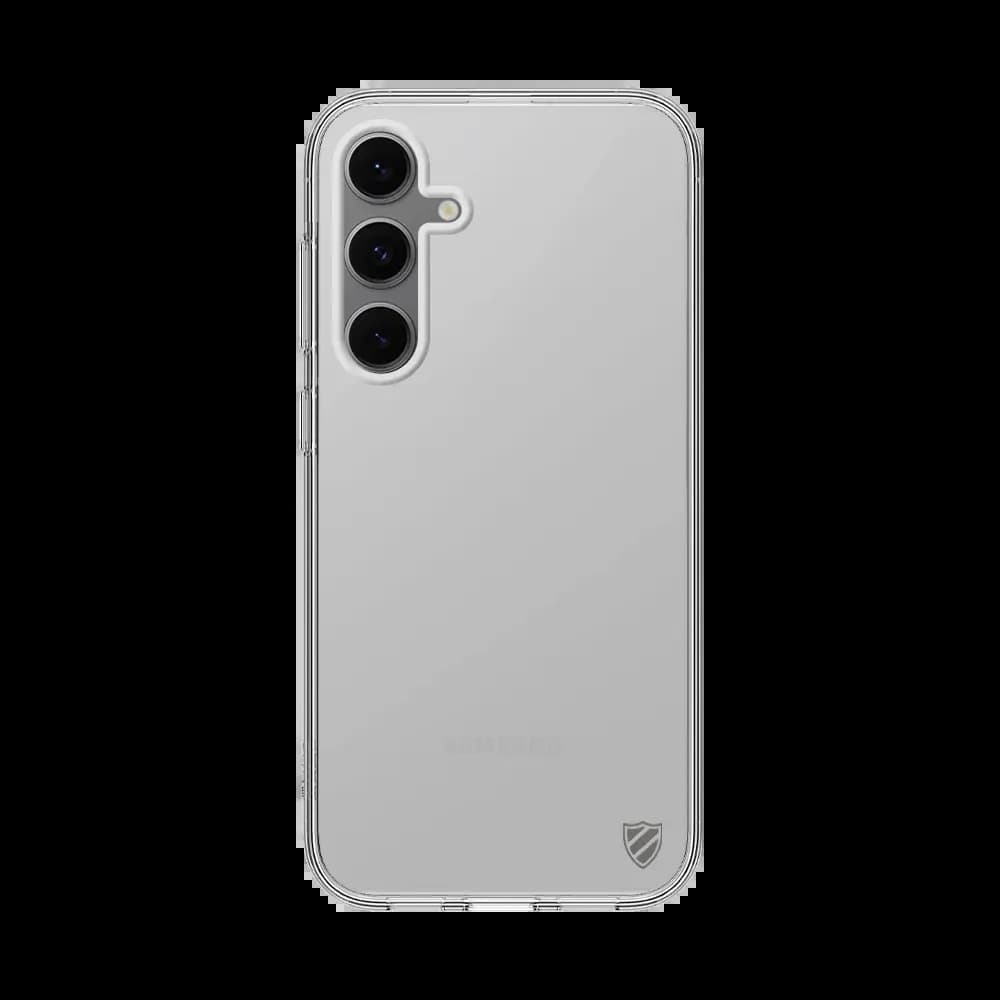 Coque silicone Samsung Galaxy S24 FE PROTECT - Transparent - Vue 2