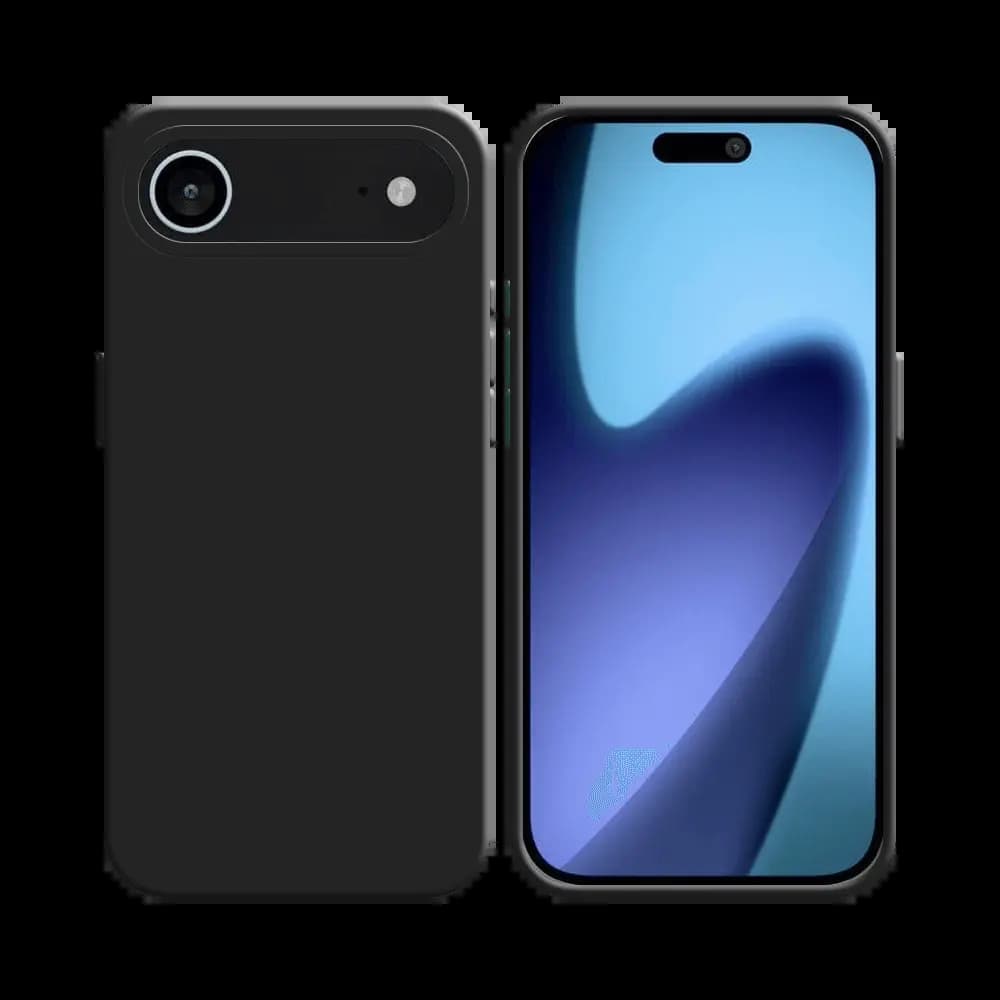 Coque silicone iPhone Air - Noir