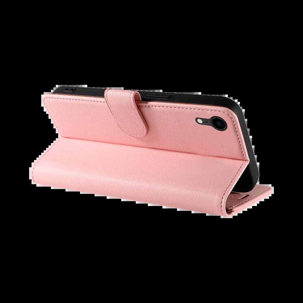 Housse folio anti-RFID iPhone XR – PROTECT IP011 Rose - Vue 4