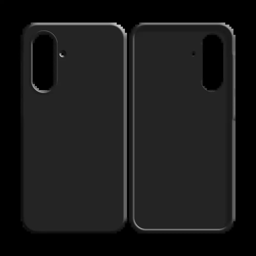 Coque silicone Samsung Galaxy A36 5G / A56 5G - Noir - Vue 2