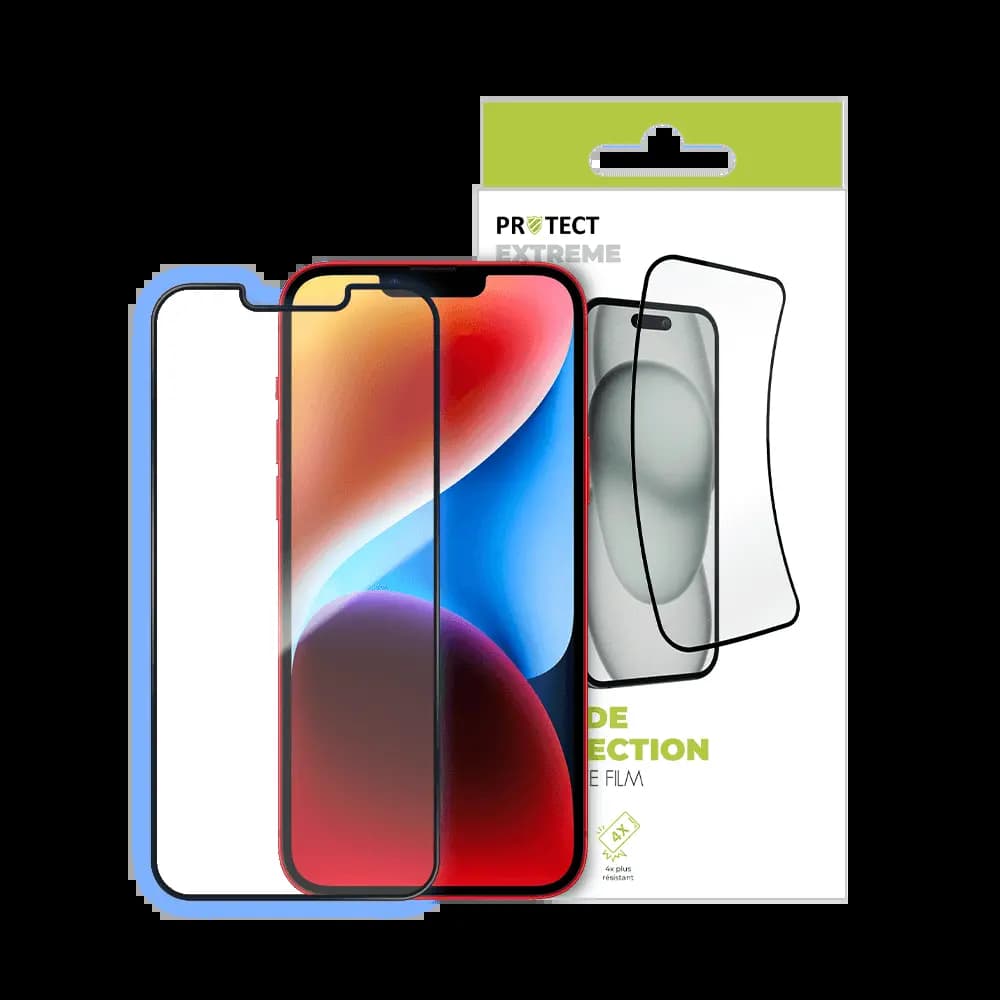 Film de protection extrême 7H – compatible Apple iPhone 13 Pro Max / 14 Plus – PROTECT Transparent - Vue 3