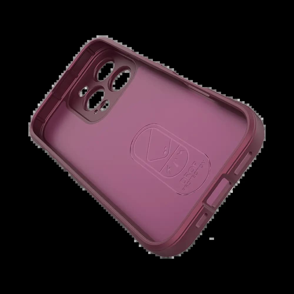 Coque de protection iPhone 16 Pro antichoc renforcée – PROTECT IX008 Prune - Vue 4