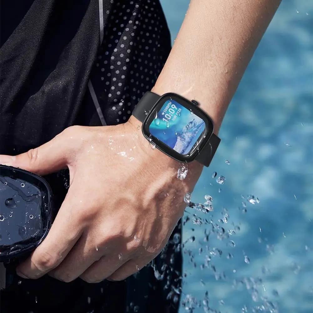 Montre connectée Bluetooth avec appels & suivi santé - AUKEY SW-2S Noir - Vue 2