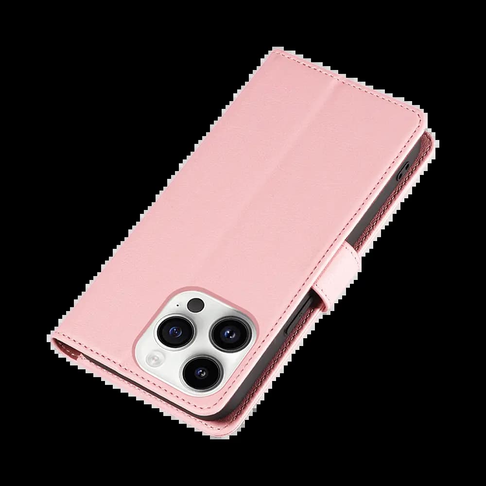 Housse folio anti-RFID iPhone 14 Pro – PROTECT IP011 Rose - Vue 6