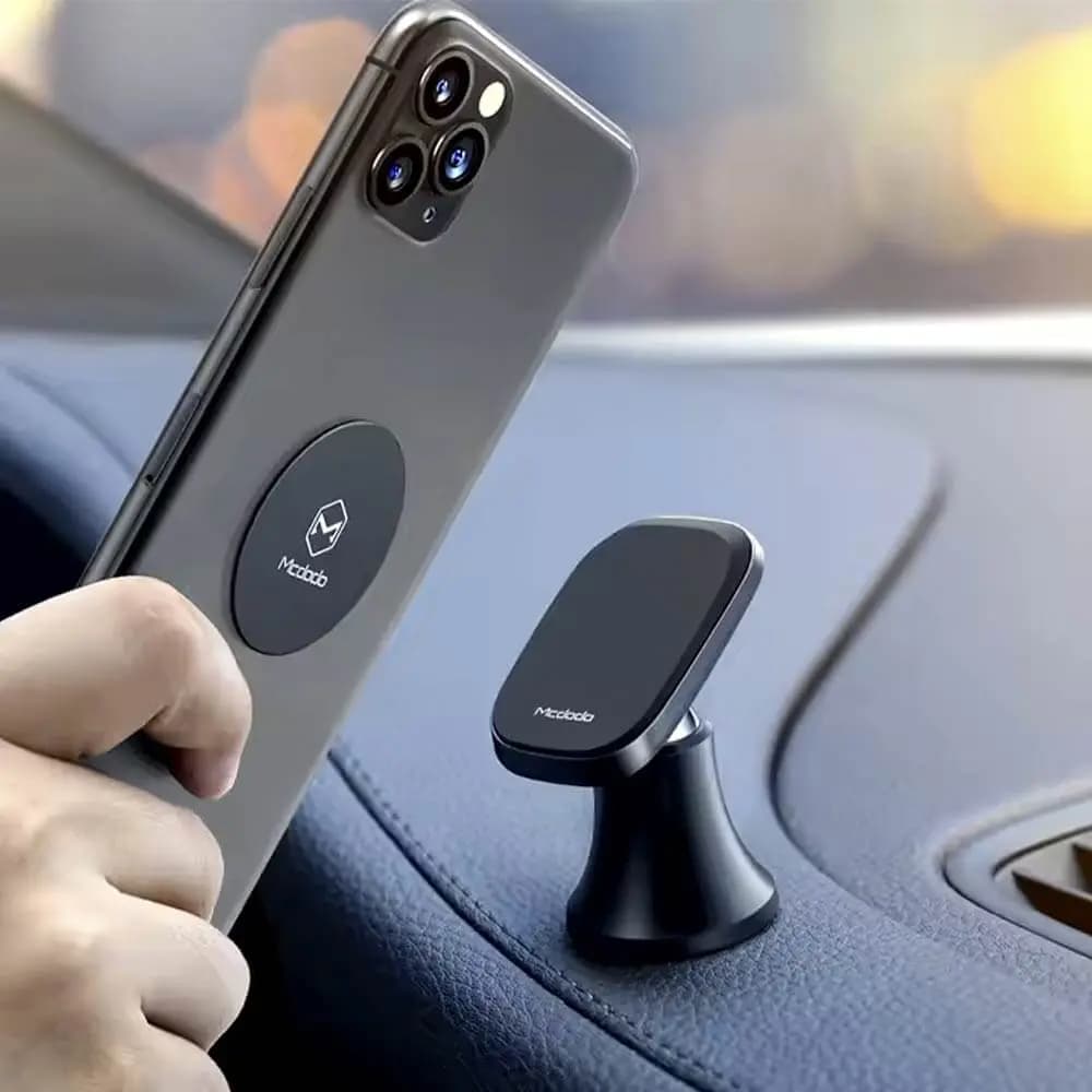 Support Smartphone Magnétique pour Voiture Mcdodo Noir - Vue 3