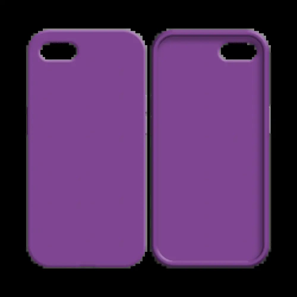 Coque silicone iPhone 7 / 8 / SE - Mauve - Vue 2