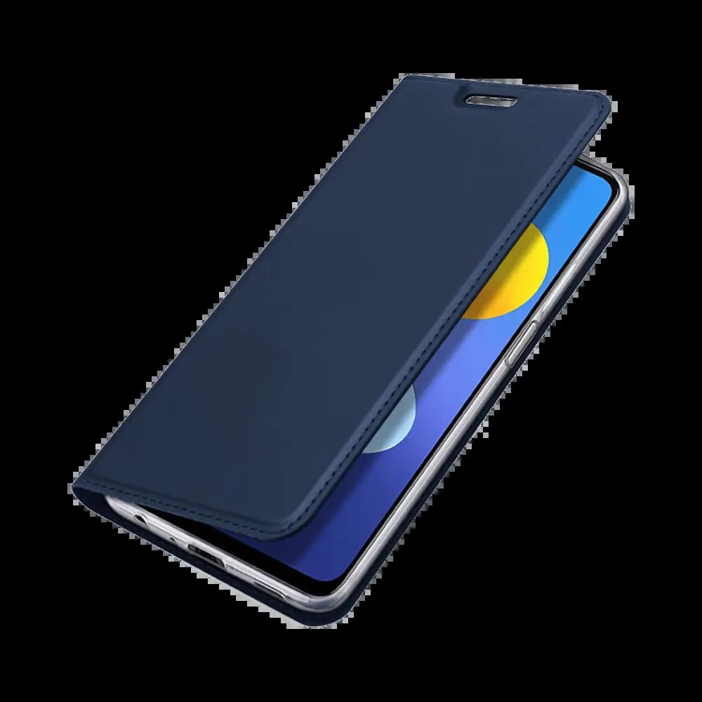 Housse folio Vivo Y72 porte-carte – Dux Ducis Skin Pro Bleu - Vue 3