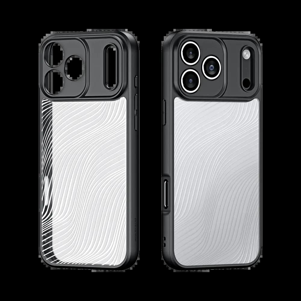 Coque anti-chocs finition mate – iPhone 17 Pro Max – Dux Ducis Aimo Noir - Vue 2