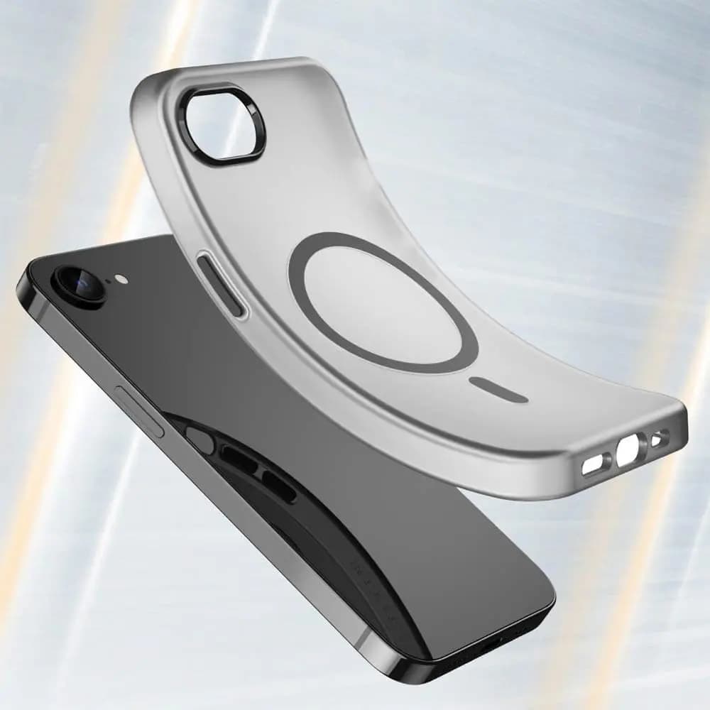 Coque MagSafe iPhone 16e / iPhone 17e bi-matière – PROTECT MF-006 Noir - Vue 2