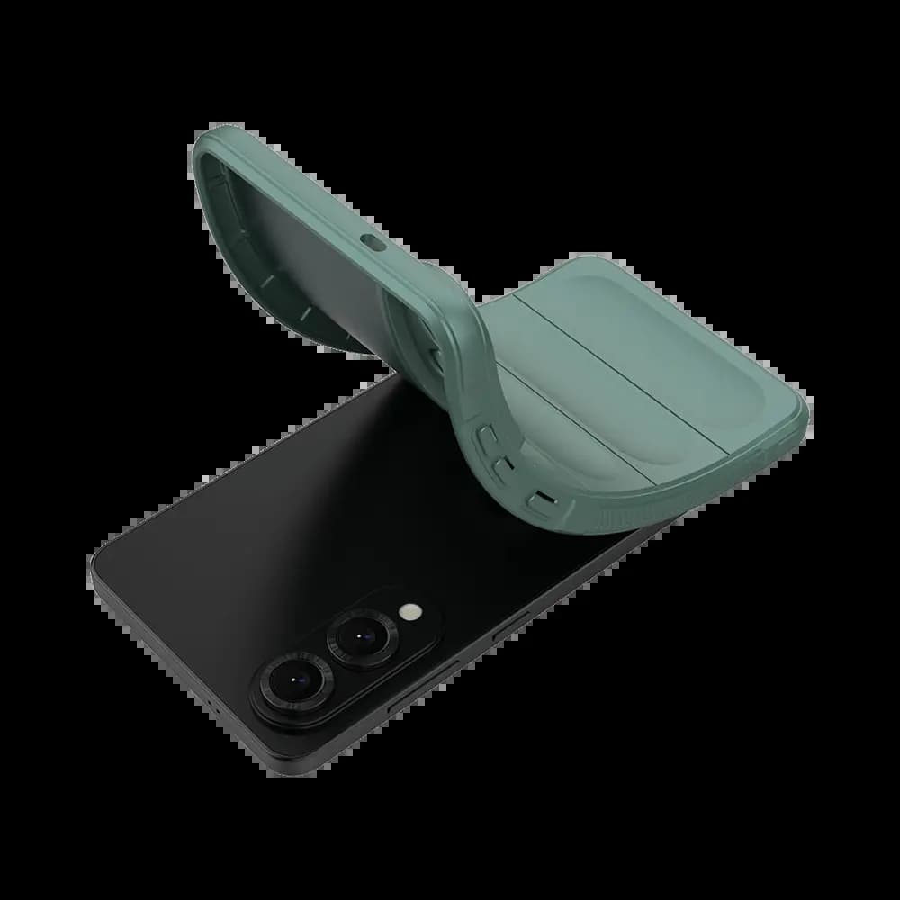 Coque de protection antichoc renforcée – Samsung Galaxy S25 Edge – PROTECT IX008 Vert Foncé - Vue 3