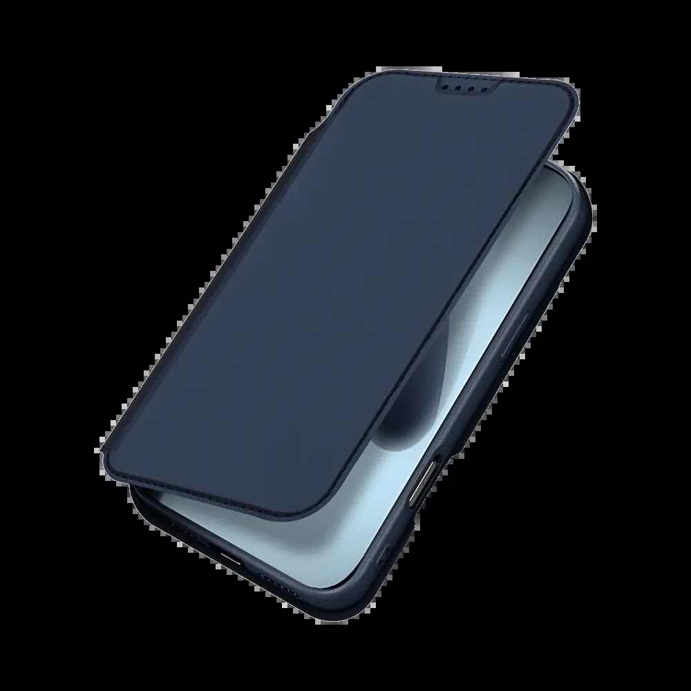 Housse folio iPhone 17 Pro Max porte-carte – Dux Ducis Skin Pro Noir - Vue 3