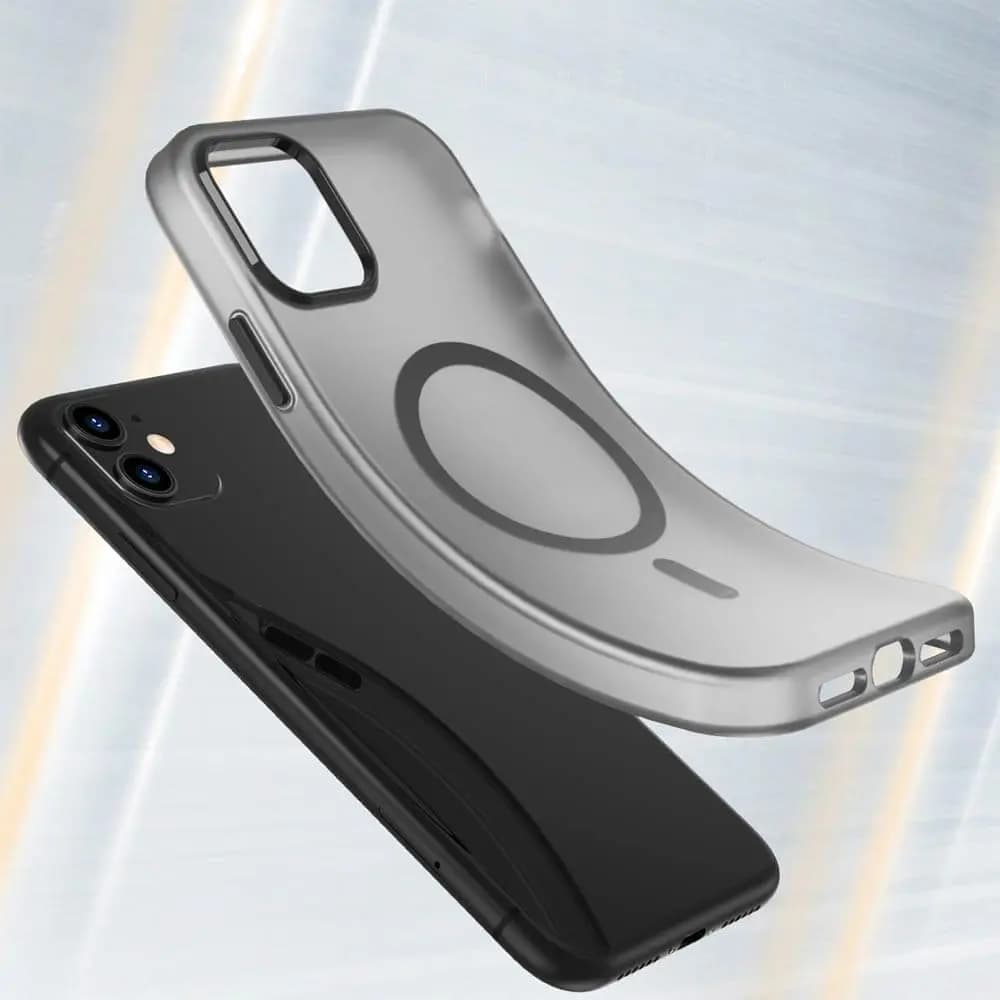 Coque MagSafe bi-matière –  iPhone 11 – PROTECT MF-006 Noir - Vue 2