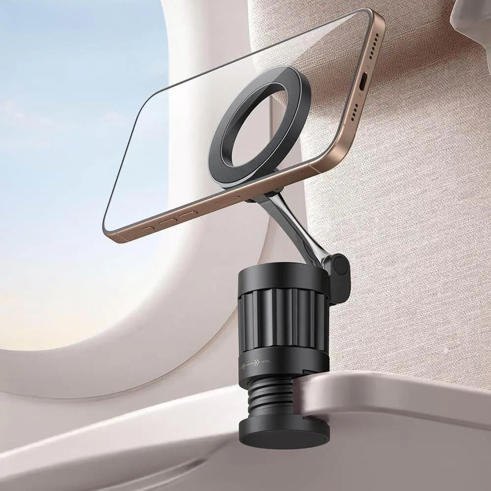 Support smartphone MagSafe Mcdodo TB-6250 - rotatif et ajustable Noir - Vue 2