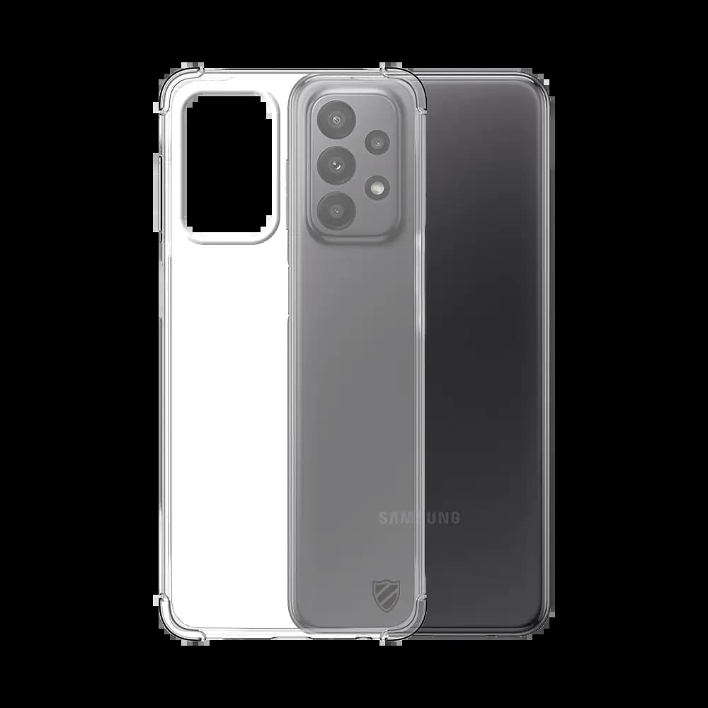 Coque antichoc renforcée transparente – compatible Samsung Galaxy A23 5G / A23 4G – silicone PROTECT