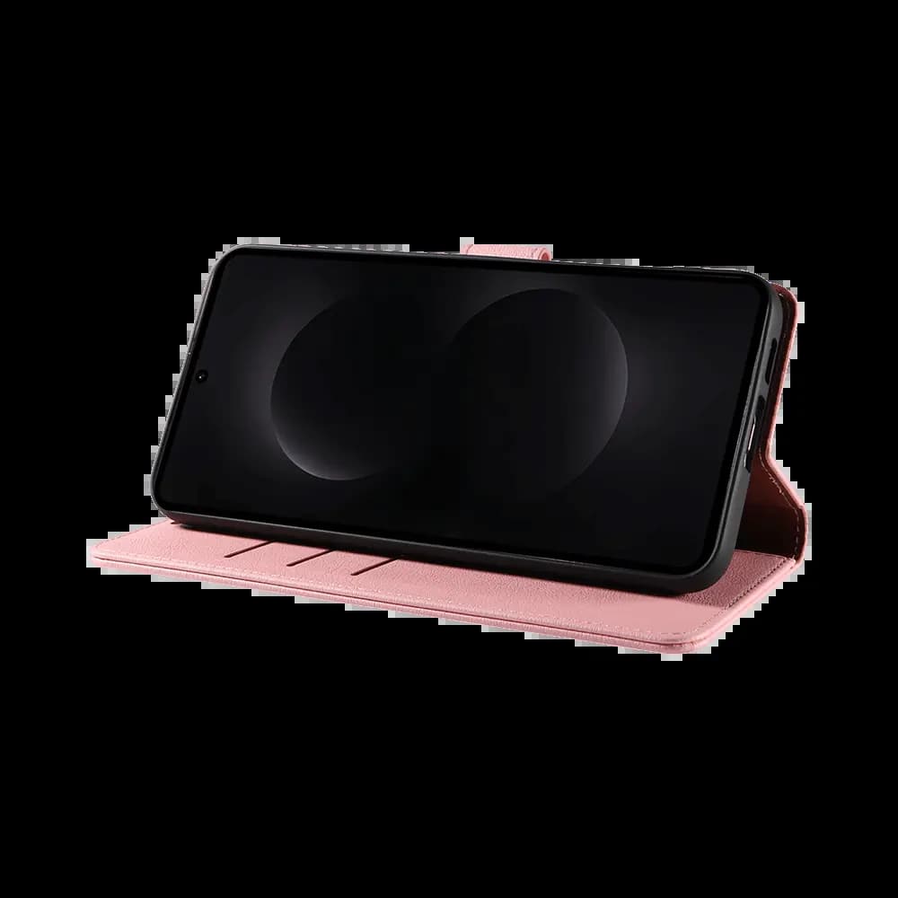 Housse folio anti-RFID Samsung Galaxy S26+ – PROTECT IP011 Rose - Vue 5