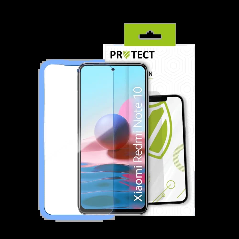 Verre trempé 9H – protection écran Xiaomi Redmi Note 10 4G – PROTECT Transparent - Vue 2